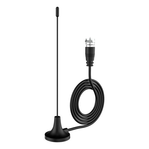 Antena Interna Smart View Digital UHF VHF HDTV Cabo 2,5 Metros Elg