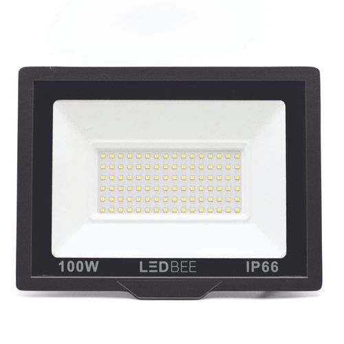 Refletor de LED Slim 100W IP66 8000 Lúmens Luz Branca