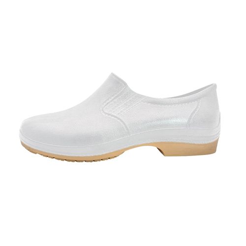 Sapato Pu Clean Branco sem Bico Ca41773 N40 Cartom