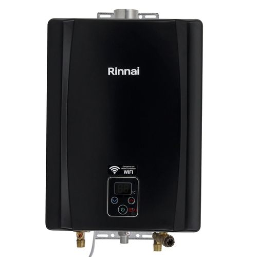 Aquecedor de Água a Gás GN 21L E21 Preto Digital Bivolt Rinnai