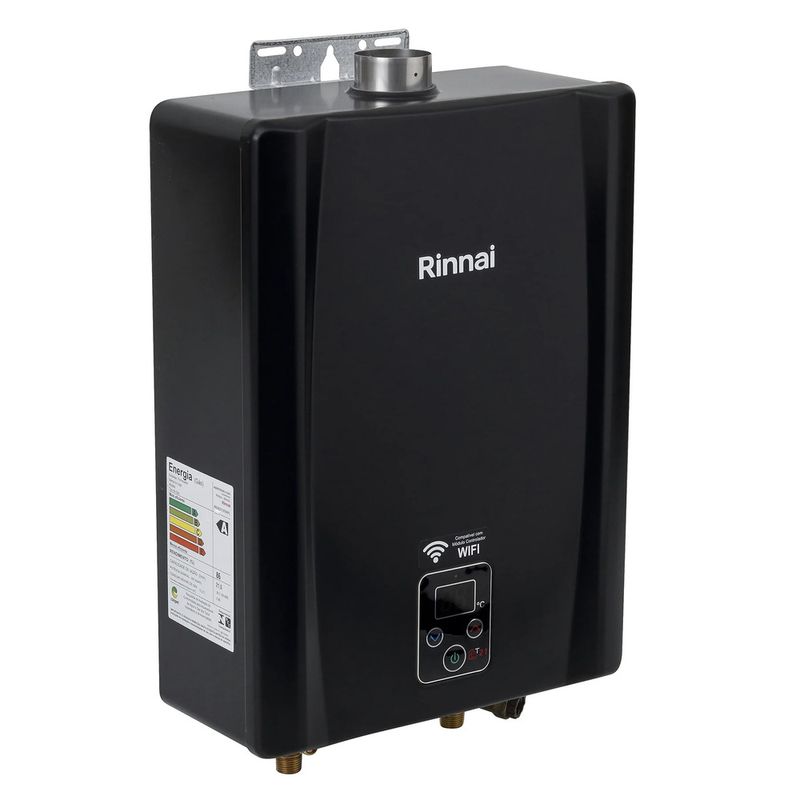 Aquecedor-de-Agua-a-Gas-GN-21L-E21-Preto-Digital-Bivolt-Rinnai