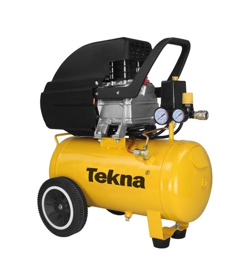 Compressor de Ar 24L 7,6 pés 120LBS 2,5HP CP8525 220V Tekna