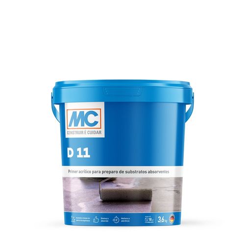 Primer Acrílico Base para Contrapisos D 11 3,6Kg Mc Bauchemie