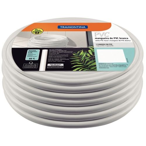 Mangueira PVC Branco 5/16" 50m Tramontina