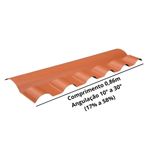 Cumeeira-Colonial-PVC-Articulada-Vermelha-36x88cm-Lux-Telhas