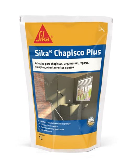 Adesivo Cimentício Sikaplus Chapisco 1L Sika