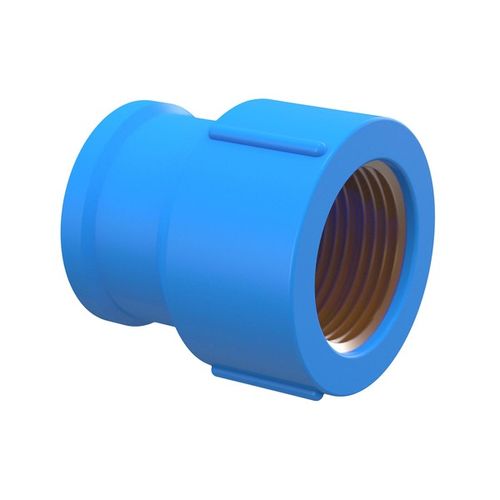 Luva Soldável com Bucha de Latão Azul PVC 20mm x 1/2" Tigre