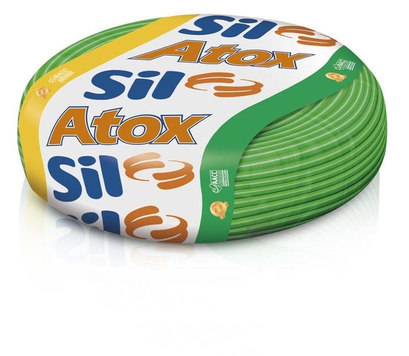 Cabo-Flexivel-Atox-6mm²-750V-Verde-Sil-100-Metros