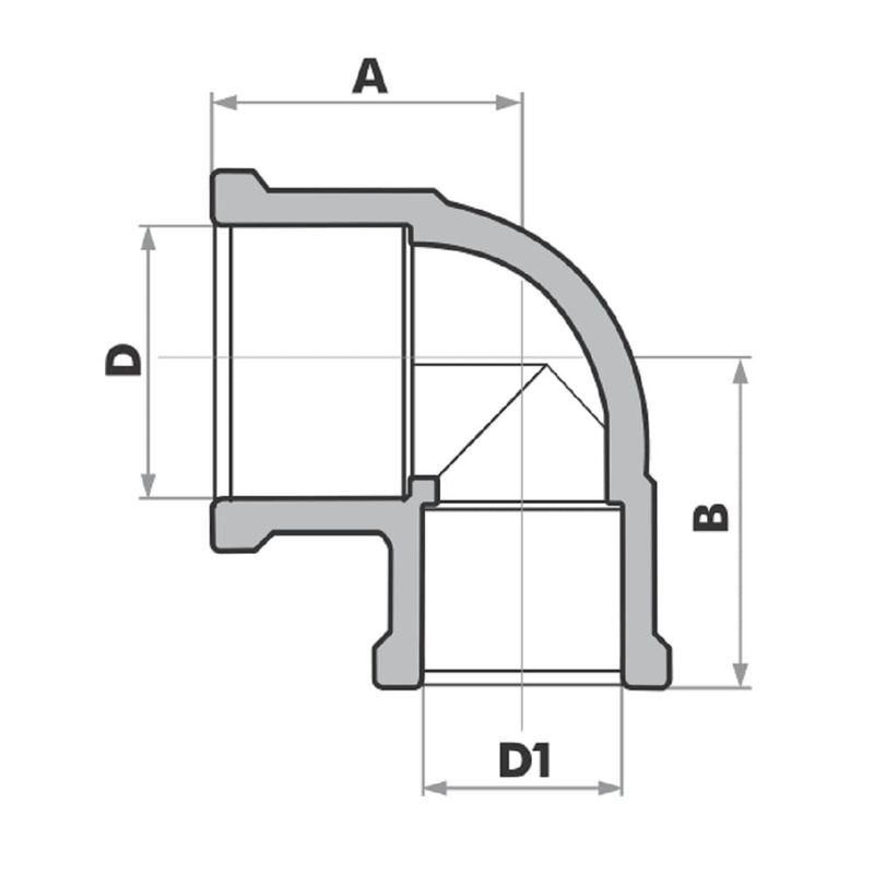 Joelho-90-Soldavel-Reducao-PVC-25mm-x-20mm-Fortlev