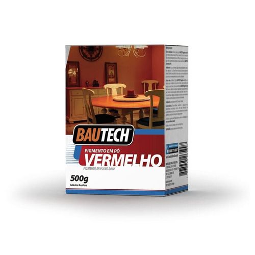 Corante em Pó Colorset Vermelho 500g Bautech