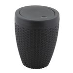 Lixeira-Rattan-6L-Preta-com-Tampa-Aquaplas