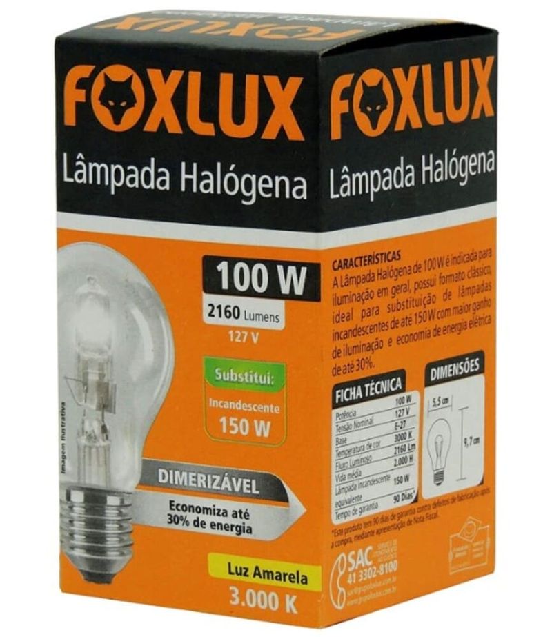 Lampada-Halogena-Bulbo-A60-100W-E27-2160-Lumens-Luz-Amarela-127V