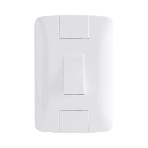 Conjunto Interruptor Simples 10A/250V 4x2 Branco Aria