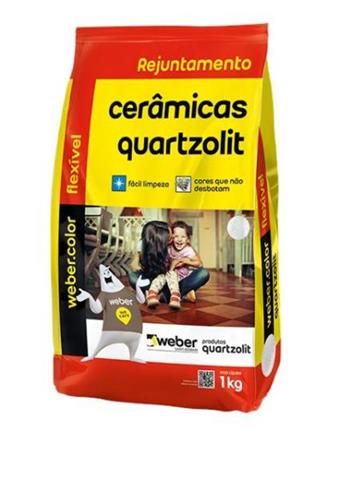 Rejunte Cerâmica Caramelo 1kg Quartzolit