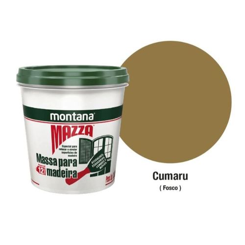 Massa para Madeira Mazza Cumaru 400g Montana