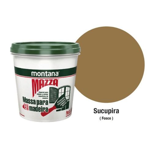 Massa para Madeira Mazza Sucupira 400g Montana