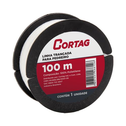 Linha Pedreiro 100M Trancada Nylon Cortag