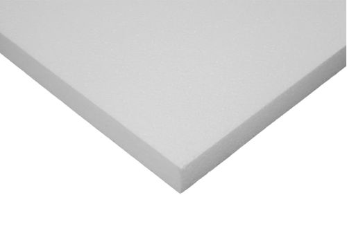 Placa EPS Branco 1000x500x40mm Pacote com 6 Unidades Termomil