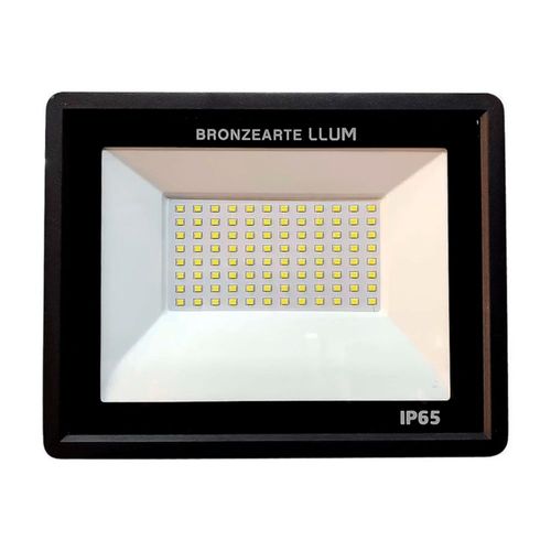 Refletor de LED Deep Fit 100W IP66 7500 Lúmens Luz Branca