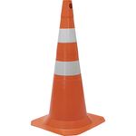 Cone-de-Sinalizacao-Fit-75cm-Polipropileno-Laranja-e-Branco