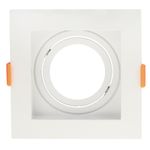 Spot-de-Embutir-Orbital-Quadrado-Branco-para-1-Lampada-PAR20-E27