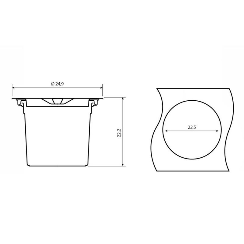 Lixeira-de-Embutir-Clean-Round-5L-Cromada-com-Tampa-e-Balde-Tramontina