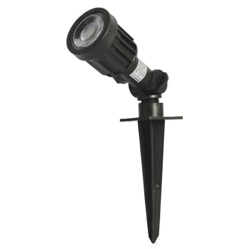 Espeto para Jardim Polipropileno Preto LED 5W 250 Lúmens Luz Verde