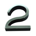 Numero-2-Plastico-Preto-Cromado-4cm