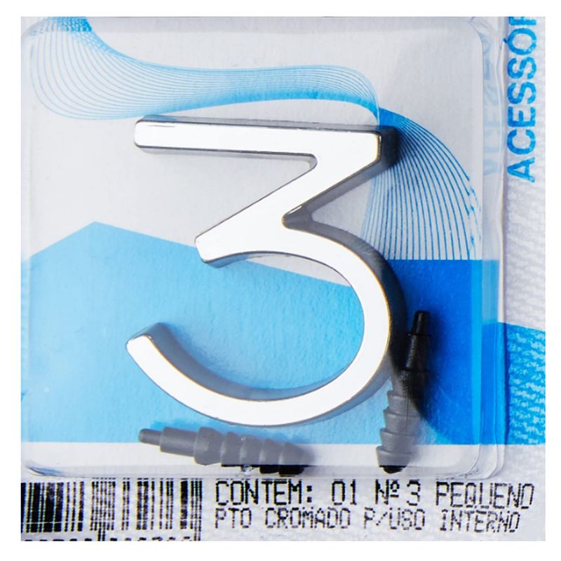 Numero-3-Plastico-Preto-Cromado-4cm