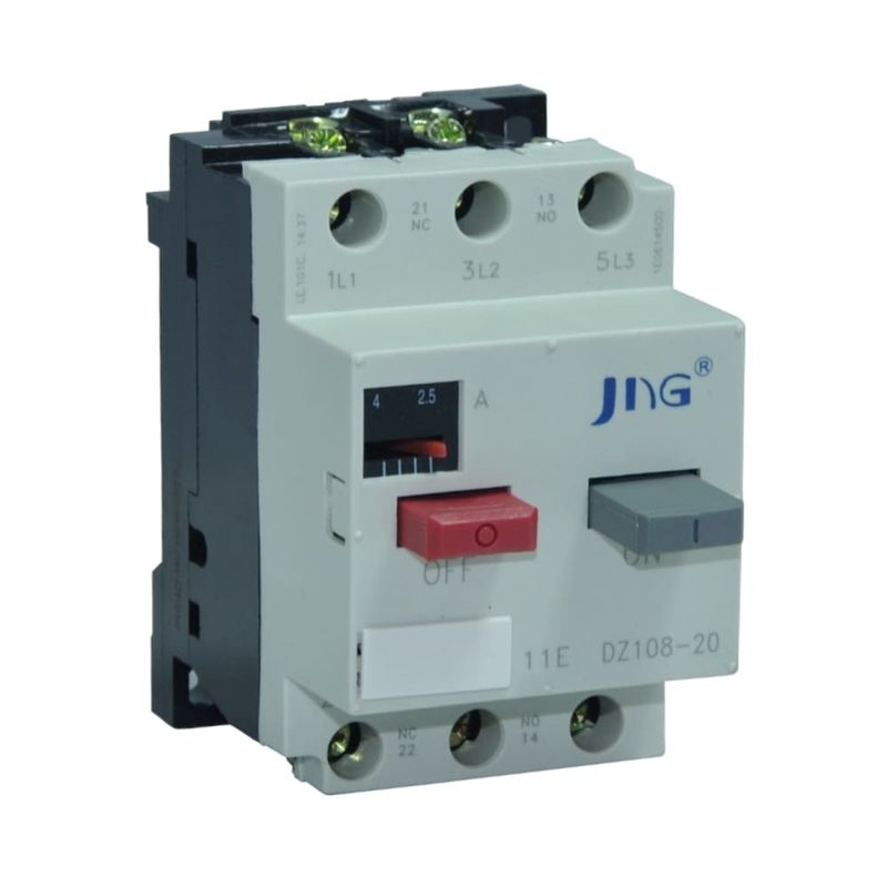 Disjuntor-Motor-1NA-1NF-50-60Hz-DZ108-6-10A-Jng