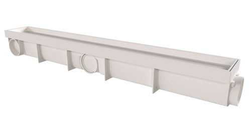 Ralo Modular Invisível Branco 50cm Estrela