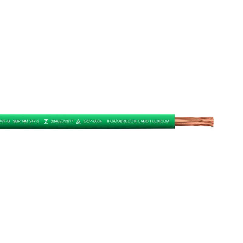 Cabo-Flexivel-10mm²-750V-Verde-a-Metro