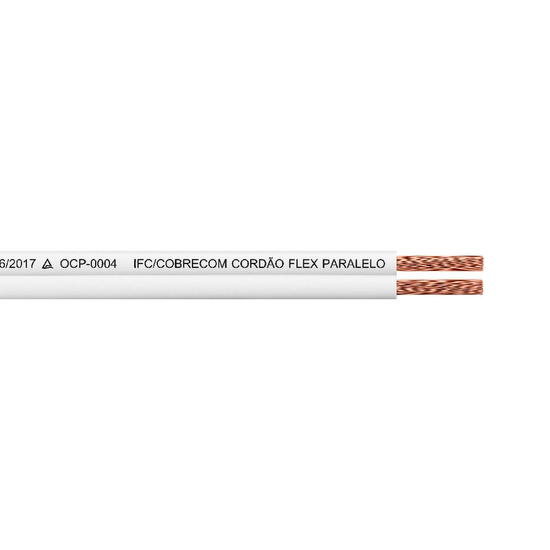 Cabo-Paralelo-150mm²-300V-Branco-Cobrecom-por-Metro