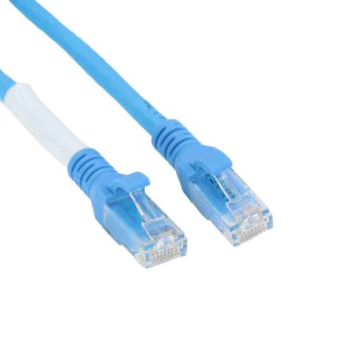 Cabo de Rede Patch Cord CAT6 Azul Dualcomp 1,5 Metro