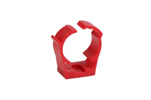 Abraçadeira PVC 3/4" Vermelha Masster