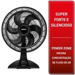 Ventilador-de-Mesa-Turbo-Force-2-em-1-Preto-com-6-Pas-40cm-126W-220V