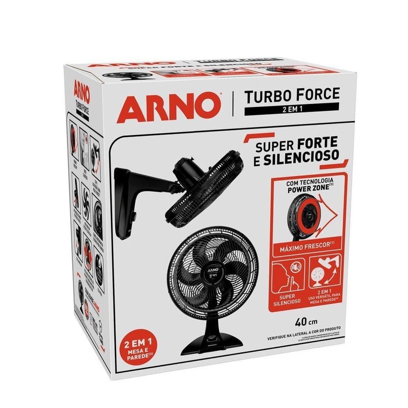 Ventilador-de-Mesa-Turbo-Force-2-em-1-Preto-com-6-Pas-40cm-126W-220V