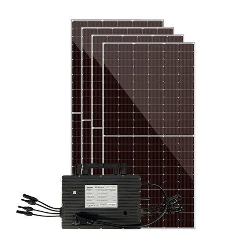 Kit Fotovoltaico Microinversor 4 Placas 570W Potência 2,28KWP Cerâmico