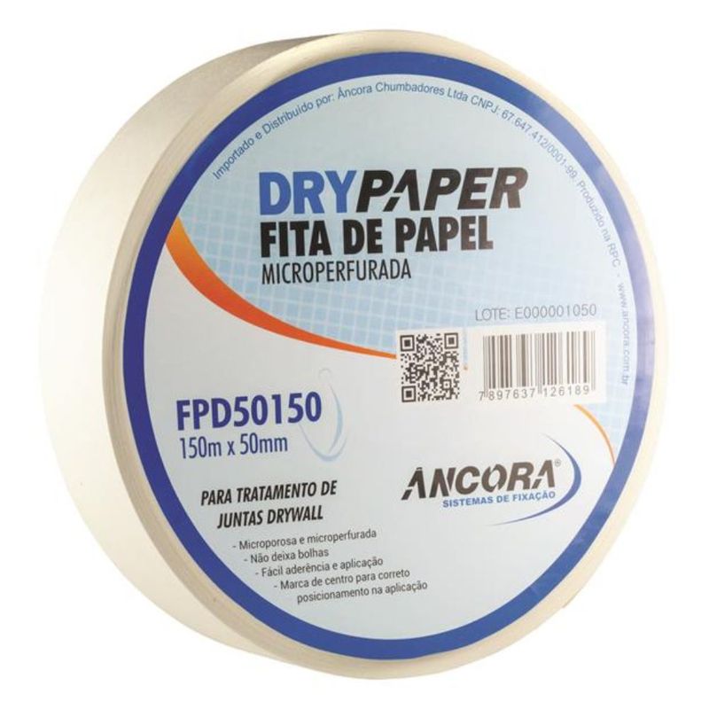 Fita-de-Papel-Microperfurada-para-Juntas-Drywall-50mm-150m-Ancora