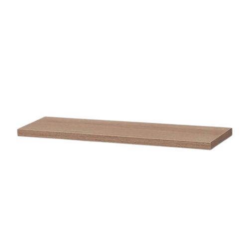 Prateleira MDF Amadeirado sem Suporte 100x25x1,5cm