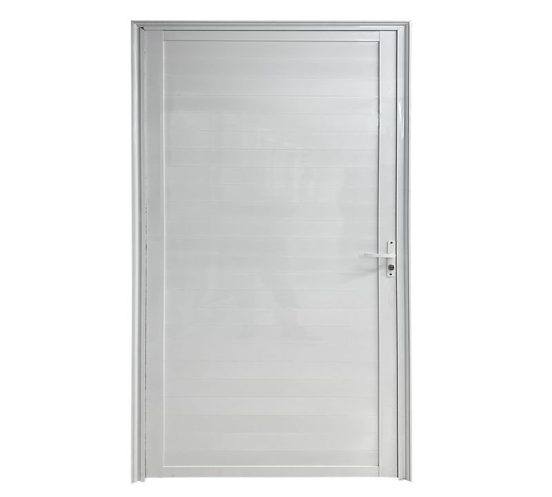 Porta-Laminada-Fechada-Aluminio-Branco-Ecosul-210x80cm-Esquerdo