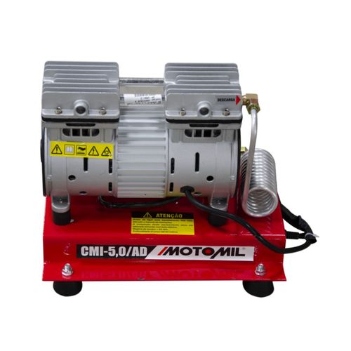 Motocompressor Isento de Óleo CMI-5,0AD 5pés 120LBS 1HP 220V