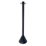 Pedestal-para-Corrente-90cm-Pvc-Preto