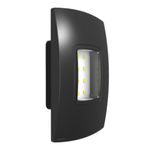 Luminaria-de-Emergencia-Balizador-Preto-LED-1W-Luz-Branca-100-lumens