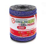 Fio-Eletroplastico-Cordoalha-em-Aluminio-Premium-9x6-Azul-500-Metros