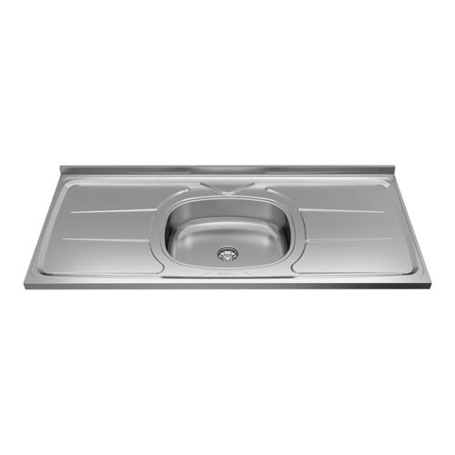 Pia para Cozinha Aço Inox Plus 120x53cm com Cuba Central