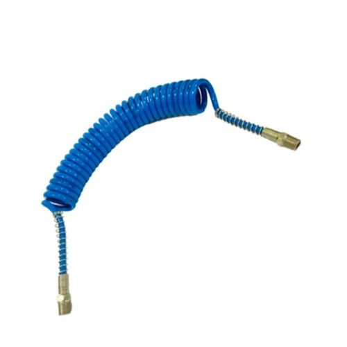 Mangueira Espiral em PU Azul 5 metros 1/4" NPT Arcdal