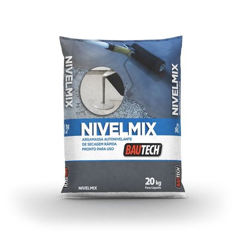 Argamassa Niveladora para Pisos Externos Nilvelmix AN7 20Kg Bautech