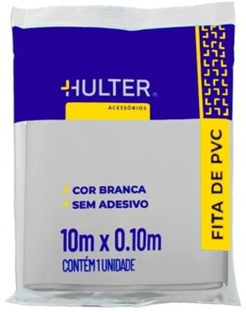 Fita de PVC Branca para Instalação Ar Condicionado Split 10mx0,10m