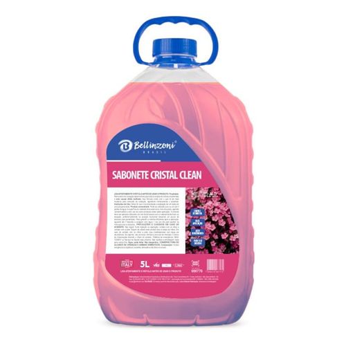 Sabonete Líquido Cristal Clean Floral 5L Bellinzoni